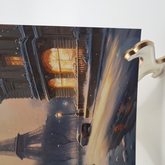 4x4 Paris Eiffel Tower Fantasy Watercolor Oil‎ Painting Wall Art Print - Picture 8 of 8